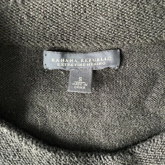 Banana Republic Black Sweater Dress - Picture 3 of 4